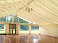 Frame Interiors of Inverhall Marquees | Johnstone | Scotland