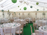 Frame Interiors of Inverhall Marquees | Johnstone | Scotland